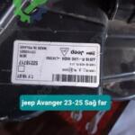 jeep Avanger 23-25 Sağ far
