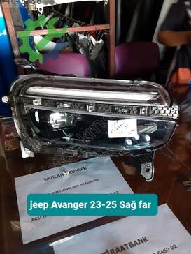 Jeep Avenger Sağ Ön Far 23-25 çıkma parça