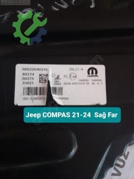 Jeep Compass Sağ Ön Far 21-24 çıkma parça