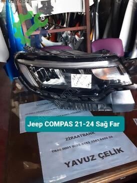 Jeep Compass Sağ Ön Far çıkma parça