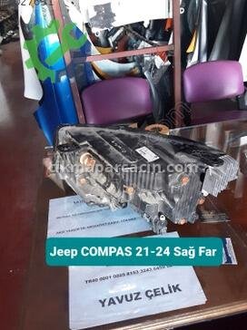 Jeep Compass Sağ Ön Far 21-24 çıkma parça