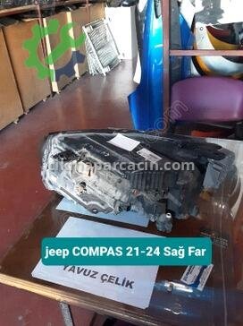 Jeep Compass Sağ Ön Far 21-24 çıkma parça