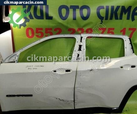 Jeep Compass Sol Ön Kapı çıkma parça