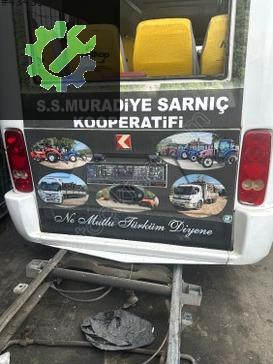 Karsan J10 Bagaj Kapağı çıkma parça