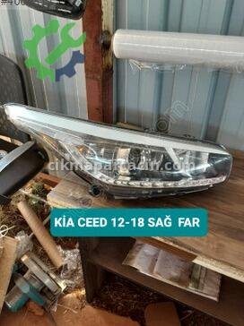 Kia Ceed Sağ Ön Far 12-18 çıkma parça
