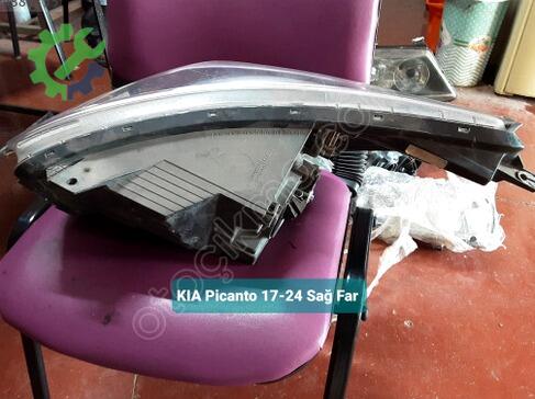 Kia Picanto Sağ Ön Far 17-24 çıkma parça