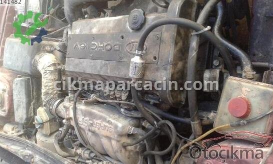 Kia Sephia Motor Komple çıkma parça