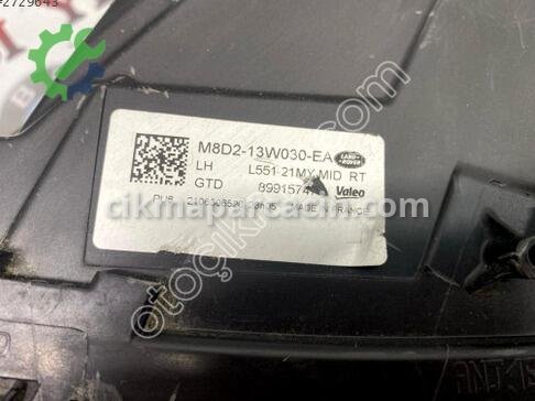 Land Rover Range Rover Sol Ön Far M8D2-13W030-AE çıkma parça