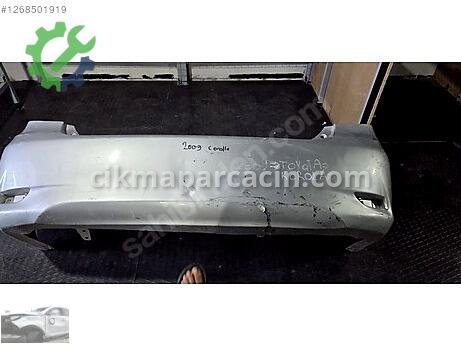 Toyota Corolla Arka Tampon çıkma parça