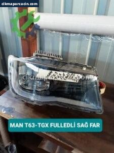 MAN T63-TGX FULLEDLİ SAĞ FAR