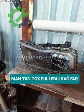 MAN TGX Sağ Ön Far T63-TGX çıkma parça