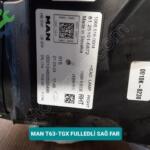 MAN T63-TGX FULLEDLİ SAĞ FAR