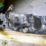 Ford Mondeo 2002-2006 Sol Ön Far Çıkma