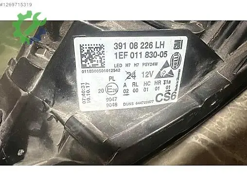 Opel Corsa Sol Ön Far çıkma parça