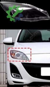 MAZDA 3 HIGH SIFIR SAĞ FAR CAMI 2010-2012