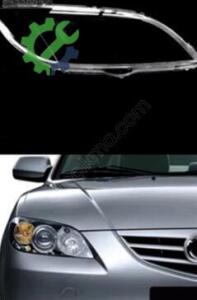 MAZDA 3  SIFIR SAĞ FAR CAMI 2004-2009
