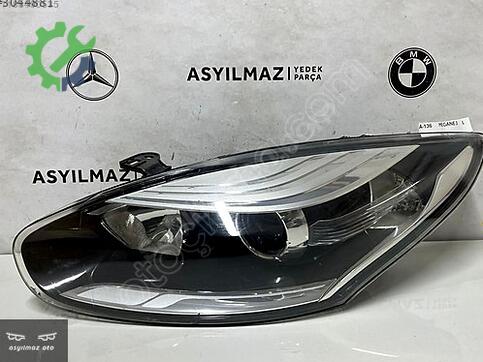 Renault Megane Sol Ön Far çıkma parça