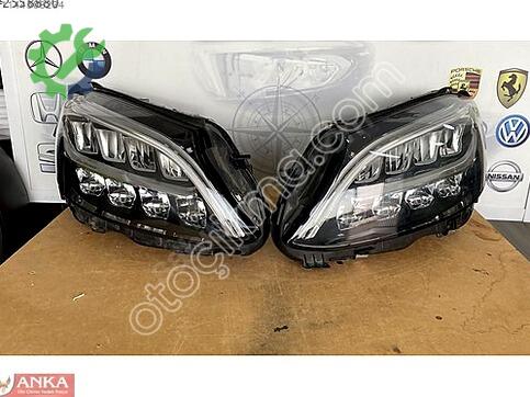 Mercedes-Benz C Serisi LED Far çıkma parça