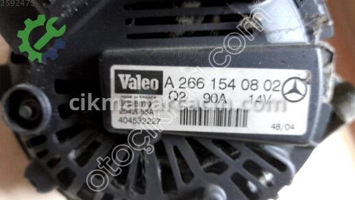 Mercedes-Benz A Serisi Şarj Dinamosu A2661540802 çıkma parça