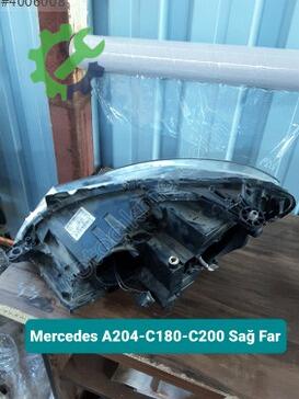 Mercedes-Benz C Serisi Sağ Ön Far A204-C180-C200 çıkma parça