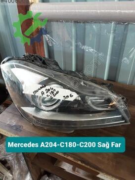 Mercedes-Benz C Serisi Sağ Ön Far A204-C180-C200 çıkma parça