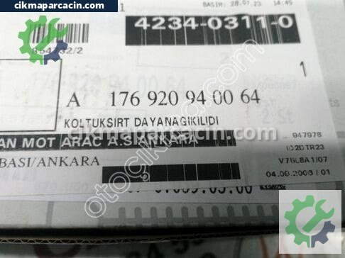 Mercedes-Benz A Serisi Koltuk çıkma parça