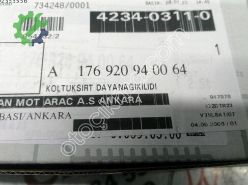 Mercedes-Benz A Serisi Koltuk çıkma parça