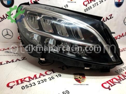 Mercedes-Benz C Serisi LED Far çıkma parça