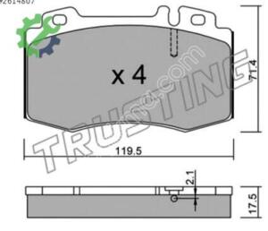 MERCEDES C CLASS ÖN FREN BALATA W211-W219-W220