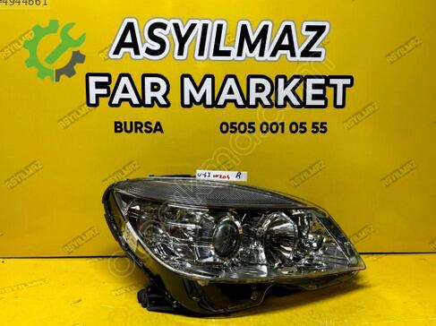 Mercedes-Benz C Serisi Halojen Far çıkma parça