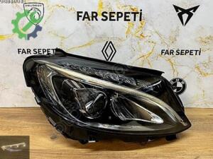MERCEDES C SERİSİ W205 LED SAĞ FAR SIFIR LOGOLU OEM:A2059067402