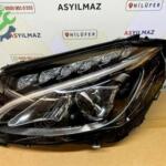 MERCEDES C SERİSİ W205 LED SOL FAR SIFIR LOGOLU A2059067303