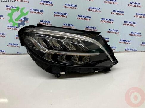 Mercedes-Benz C Serisi LED Far çıkma parça
