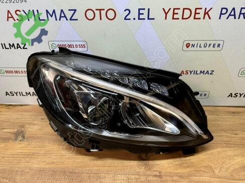 Mercedes-Benz C Serisi LED Far çıkma parça