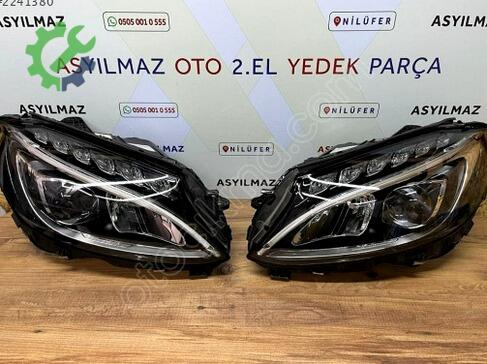 Mercedes-Benz C Serisi LED Far çıkma parça