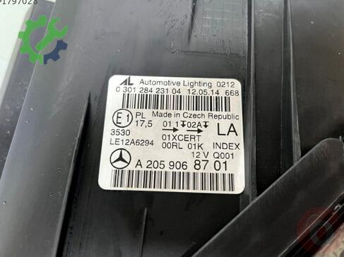 Mercedes-Benz C Serisi Sol Ön Far A2059068701 çıkma parça