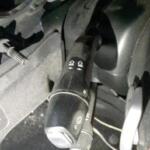 Mercedes C180 AMG silecek kolu orjinal çıkma