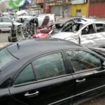 Mercedes E 220 tavan kesme orjinal çıkma