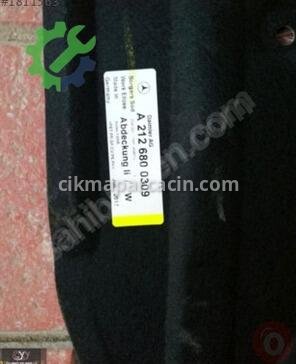Mercedes-Benz E Serisi Sol Konsol W2126800309 çıkma parça