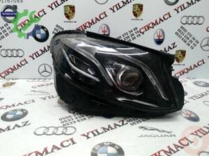 Mercedes e class w213 multibeam sağ far mavi renk w 213