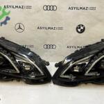 MERCEDES E SERİSİ W212 MAKYAJLI SAĞ VE SOL TAKIM FAR ORJİNAL