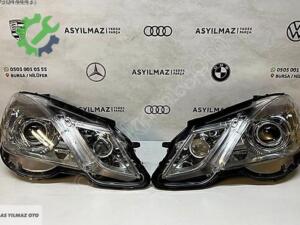MERCEDES E SERİSİ W212 SAĞ VE SOL TAKIM FAR ORJİNAL