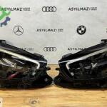 MERCEDES E SERİSİ W213 LED SAĞ VE SOL TAKIM FAR ORJİNAL HATASIZ