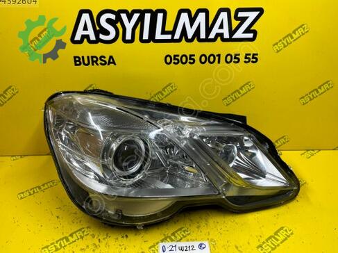 Mercedes-Benz E Serisi Sağ Ön Far çıkma parça