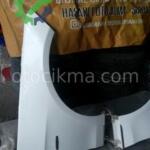Mercedes E-W212 Sol ön çamurluk beyaz hatasız orjinal çıkma