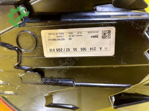 Mercedes-Benz E Serisi Sol Arka Stop 2149065502 çıkma parça