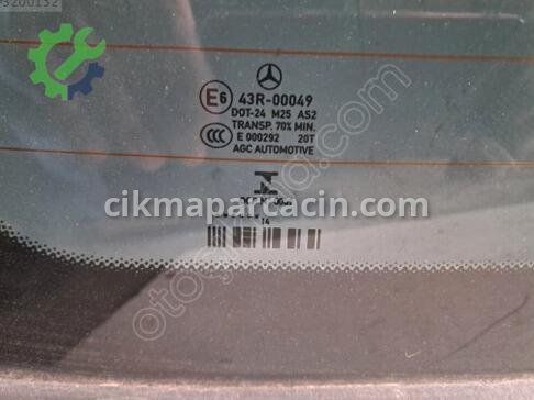 Mercedes-Benz 250 Arka Cam çıkma parça