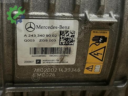 Mercedes-Benz EQA Motor Komple çıkma parça
