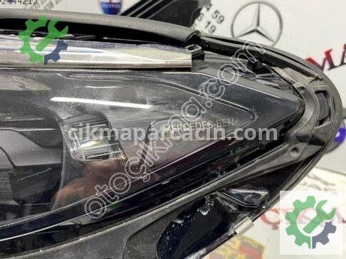 Mercedes-Benz EQS Sol Ön Far çıkma parça