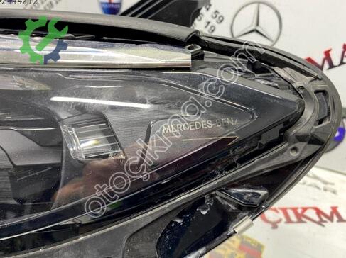 Mercedes-Benz EQS Sol Ön Far çıkma parça